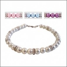 Luxe Pearl Necklace Pink